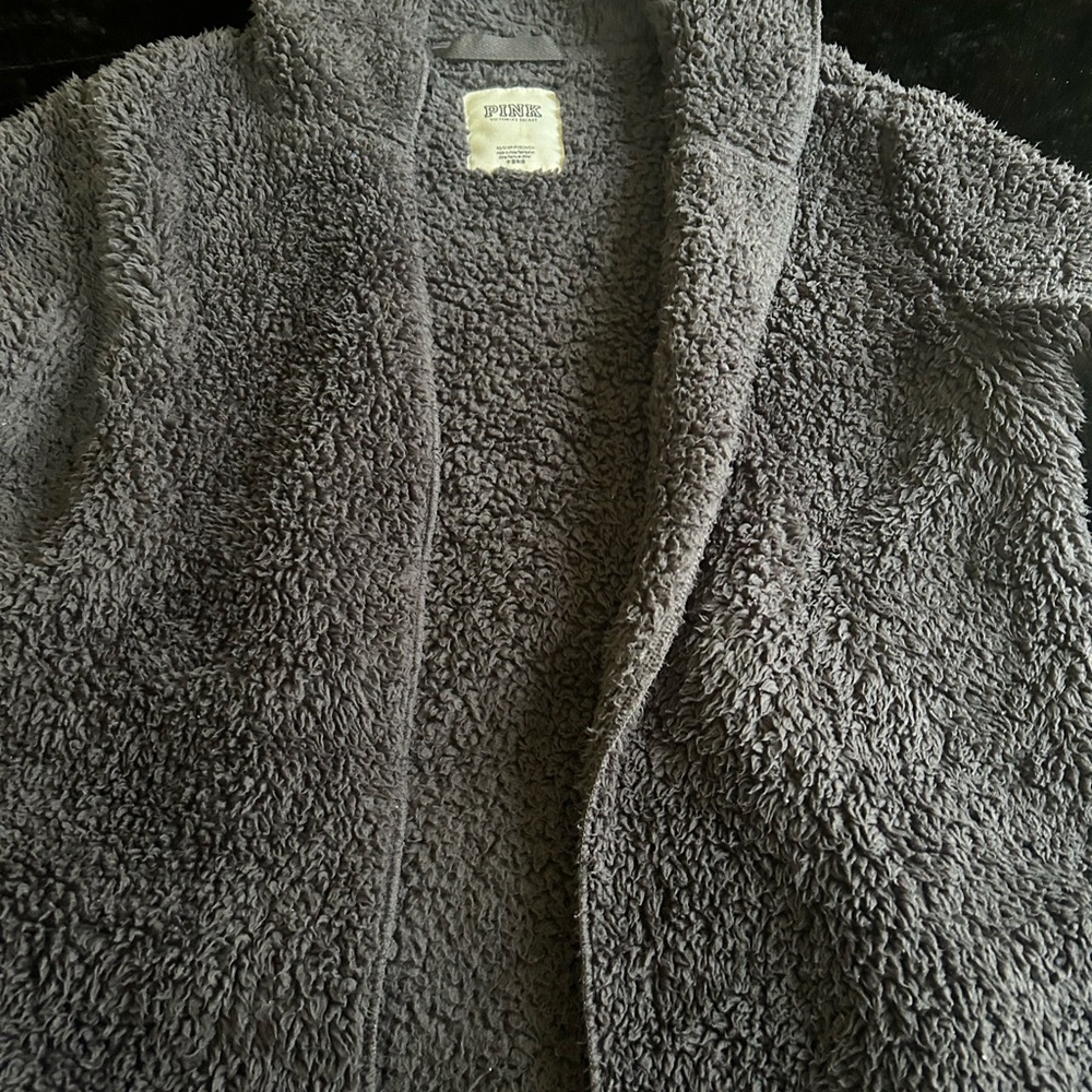 🐏🐏🐏PINK Victoria's Secret Sherpa Jacket